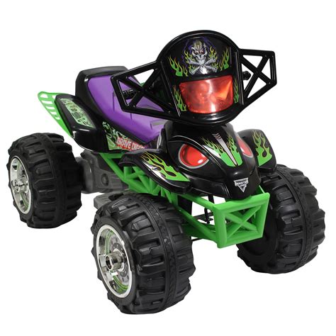 monster jam grave digger mini quad hun4271|monster jam grave digger remote.